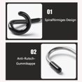 thumbnail image 3 of Pack Soporte para linterna para acampar Gancho para poste de tienda Colgador para jardín para acampada Gancho para linterna de doble cabeza en forma de S multiusos Gancho universal bidireccional, 3 of 5