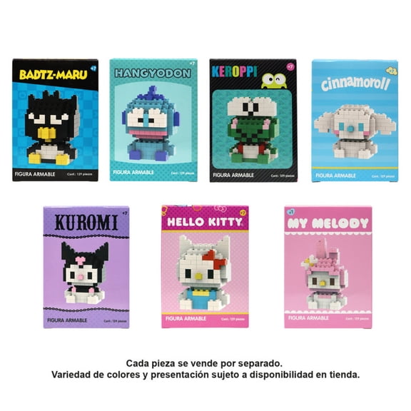 Figura de Bloques Armable Prichos Varios Modelos 1 Pieza