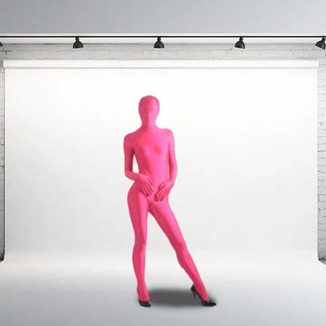 RKSTN Jum Psuit Ninja Invisible Tights 135-145cm Rose Red Kitchen Gadgets