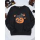 thumbnail image 2 of TRKIYQC Sudaderas De Halloween para Mujer, Patrones De Gato De Calabaza Jerséis De Cuello Redondo Otoño Invierno Jerséis De Manga Larga Tops Ropa De Calle TRKIYQC  moda, 2 of 7