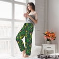 thumbnail image 4 of Uemuo Cactus 1 Pattern Women's Wide Leg Palazzo Lounge Pants with Pockets Light Weight Loose Comfy Casual Pajama Pants-Medium, 4 of 9