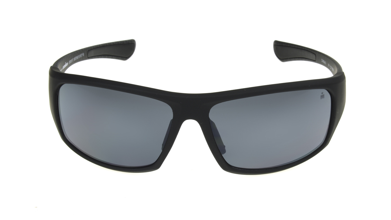 Ironman Men's Wrap Sport Sunglasses Black