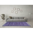 thumbnail image 3 of Ahgly Company Indoor Rectangle Persian Blue Traditional Area Rugs, 8' x 12', 3 of 4