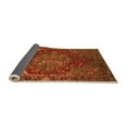 thumbnail image 2 of Ahgly Company Indoor Square Persian Orange Traditional Area Rugs, 4' Square, 2 of 4