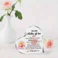 thumbnail image 3 of Gifts For Mother In Law, Mother In Law Gifts From Daughter In Law, Mother In Law Gifts, Mother In Law Birthday Gifts, Thank You For Being Acrylic Heart Sign Plaque Gift For Coworker Women, 3 of 6