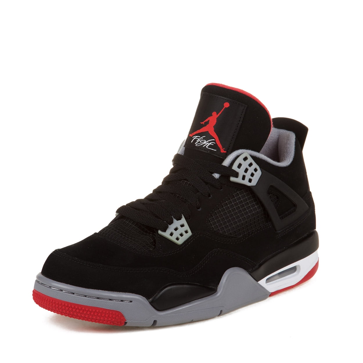 black red grey jordan 4