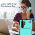 thumbnail image 4 of Funda tipo cartera para Huawei P30 Pro con tarjetero y correa para el hombro para mujer p202411261300, 4 of 5