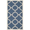 thumbnail image 1 of Safavieh Courtyard Navy Indoor Outdoor Rug - 4' x 5'7", 1 of 5