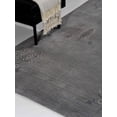 thumbnail image 4 of Rugsotic Carpets Hand Knotted Wool Area Rug 5'x8' Light Blue Contemporary Rectangle Indoor Rug for Living Room, Bedroom Antimicrobial L00647, 4 of 7