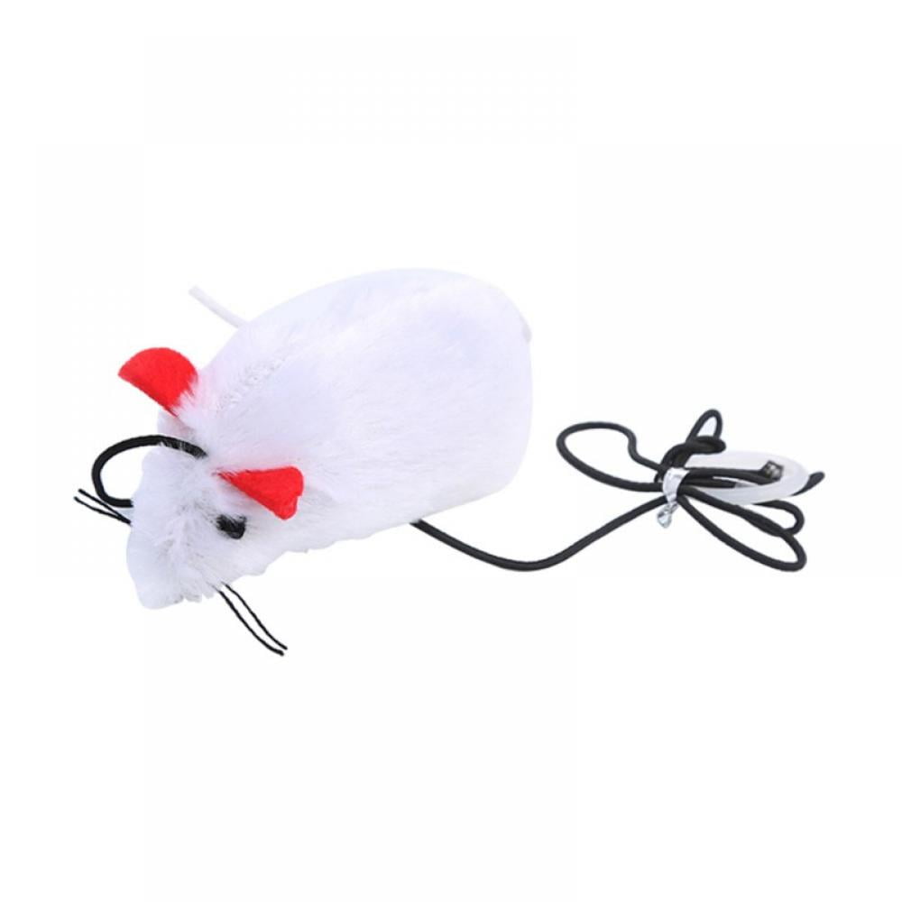 Pet Cat Mouse Toy Interactive Ring Plush Mouse Toy Hanging Door