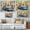 thumbnail image 4 of Designart "Geometric Abstraction The Pickup Truck II" Transportation Floater Framed Wall Art Print, 4 of 7