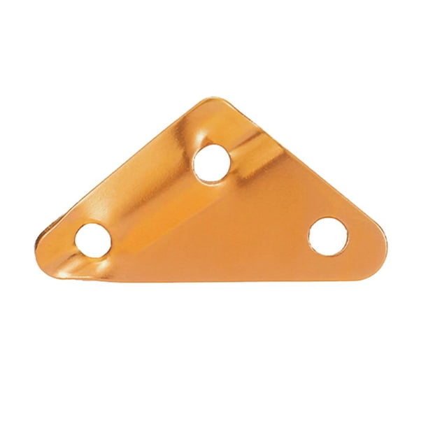 10 hebillas de cuerda para tienda de campaña, hebillas de cuerda de 3 agujeros para mochilero (amarillo) Tmvgtek Para Estrenar