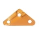 thumbnail image 1 of 10 hebillas de cuerda para tienda de campaña, hebillas de cuerda de 3 agujeros para mochilero (amarillo) Tmvgtek Para Estrenar, 1 of 3