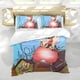thumbnail image 5 of Phineas y Ferb Conjunto de sábanas temático, trío de piezas, cómodo y amigable con la piel, diseño único, regalo de decoración para el hogar para familiares, amigos y fans,140cm *210cm, 5 of 6