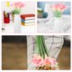 thumbnail image 4 of TEHAUX 4Ud Flores Artificiales Rosa Para Exterior Y Arreglo Floral, 4 of 8