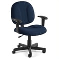 thumbnail image 2 of OFM Comfort Series Model 105 Task Office Chair with Arms, Navy, 2 of 2