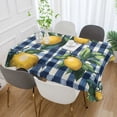 thumbnail image 2 of Yayeee Tablecloths 60" x 90" Rectangle Wrinkle Resistant Party Table Cover, Cartoon Beige Lemon, 2 of 8