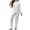 White, variant on Fall Pajamas Women,Pj Sets for Woman,Women's Flannel Pajama Set with Bunny Print and Round Neck for Cozy Winter Nights Plush Long Sleeve Set Provides Soft Warmth with Charming Cartoon