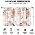 thumbnail image 2 of Blackout Kids Curtains,Pioneer Flower Floral Print Pattern Childrens Insulated Curtains Set Of 2,Bedroom Essentials,Toddler Room Decor 42"x54", 2 of 5
