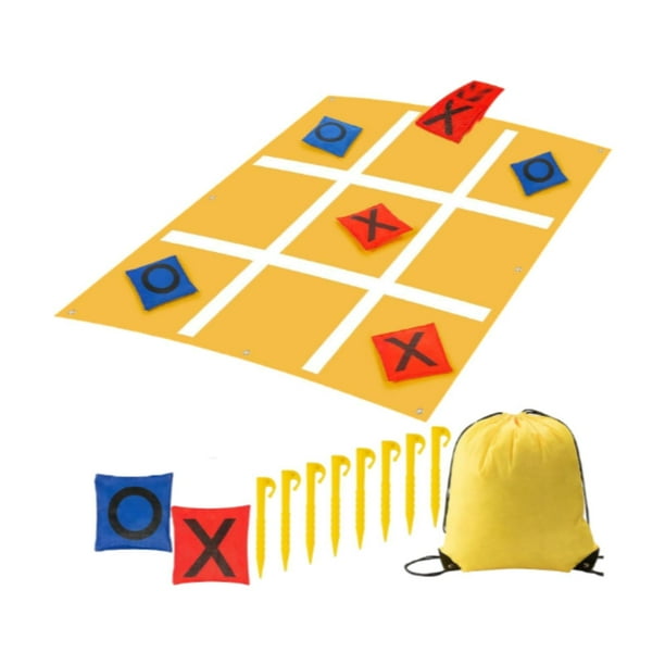 Juego de juego de lanzamiento de bolsas Juego de juego con bolsa de almacenamiento de sorteo Actividad familiar portátil para parque carnaval patio