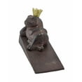 thumbnail image 3 of Cast Iron Frog Prince Wedge Doorstop, 3 of 3