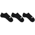 thumbnail image 3 of Women's Nike 3-Pack Everyday Plus Lightweight Training Footie Socks Color: Multi Green Size: MEDIUM, 3 of 4