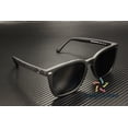 thumbnail image 3 of COACH HC8354U 572081 Rubber Black Dk Grey Solid Polarized 56 Men's Sunglasses, 3 of 5