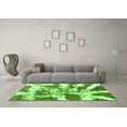 thumbnail image 3 of Ahgly Company Indoor Rectangle Abstract Green Modern Area Rugs, 5' x 8', 3 of 4