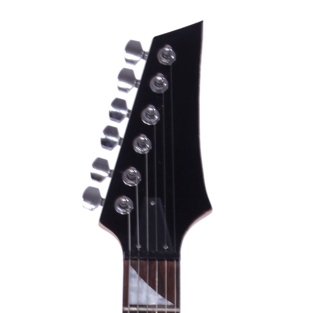 Novice Entry Level 170 Electric Guitar HSH Pickup Bag Strap Paddle Rocker Cable Wrench Tool Black
