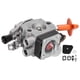 thumbnail image 4 of Carburador, carburador Filtro de aire Combustible Cortacésped Carburador Carburador para STIHL Valor excepcional, 4 of 8