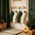 thumbnail image 6 of Dalxymotic Christmas Stocking, Cable Knit Xmas Stocking With Thick Cuff, Classic Large Hanging Christmas Sock, Christmas Decorations Indoor Outdoor for Tree, Fireplace, Mantel, Wall, 6 of 6