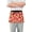 Cartoon French Fries, variant on Hand Drawn Swirl Doodle Server Apron with 3 Pockets Waterproof Waitress Waist Short Apron for Man Woman 12 Inches