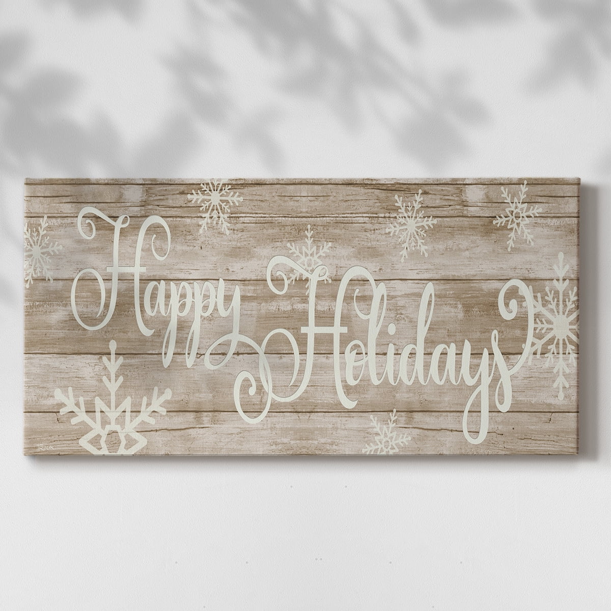 Happy Holidays- Gallery Wrapped Canvas