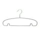 thumbnail image 2 of Paquete de 10 perchas antideslizantes con hombreras | Acero inoxidable resistente | Diseño compacto para niños y adultos | Sin golpes en los hombros | Gancho giratorio de 360°, 2 of 6