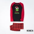 thumbnail image 4 of Pijamas navideños a juego Grinch - TKing Fashion 2024 Nuevos conjuntos de pijamas navideños familiares a juego Grinch, pijamas navideños navideños para parejas, adultos y niños, Mujer S, 4 of 4