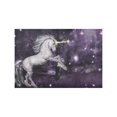 thumbnail image 4 of MKHERT Unicorn in a Purple Magical Forest at Night Placemats Table Mats for Dining Room Kitchen Table Decoration 12x18 inch,Set of 6, 4 of 4