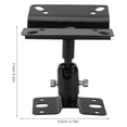 thumbnail image 2 of QUMIIRITY 1 Set Speaker Wall Holder Black Zinc Alloy for Easy Audio Setup, 2 of 8