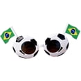 thumbnail image 1 of 2026 Football Match Glasses US Canadian Flag Cheering Prop UV400 Sunglasses, 1 of 8