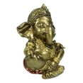 thumbnail image 4 of Vastu Hindu Elephant God Baby Ganesha Ganapati Sitting In Meditation Figurine, 4 of 7