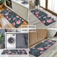 thumbnail image 6 of Pioneer Flower Floral Print Pattern Kitchen Rug Mat,Kitchen Runner Rugs Non Skid Washable,Decorative Kitchen Floor Mats for Kitchen,Sink,Laundry,17"x47.2", 6 of 7
