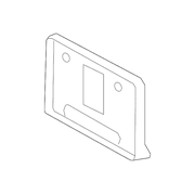 Genuine OE Toyota License Bracket - 75101-08030