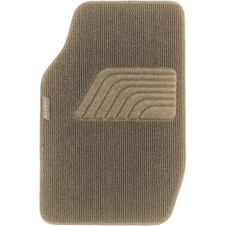 Goodyear 4pc Premium Carpet Floor Mats Tan Walmart Com