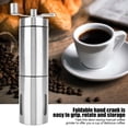 thumbnail image 3 of Molinillo de café manual Jadeshay de Acero inoxidable triangular Plata, 3 of 8