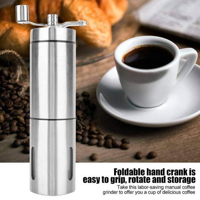 Coffee Grinder,Triangle Shape Stainless Steel Coffee Mill Stainless Steel Coffee Grinder Best in its Class