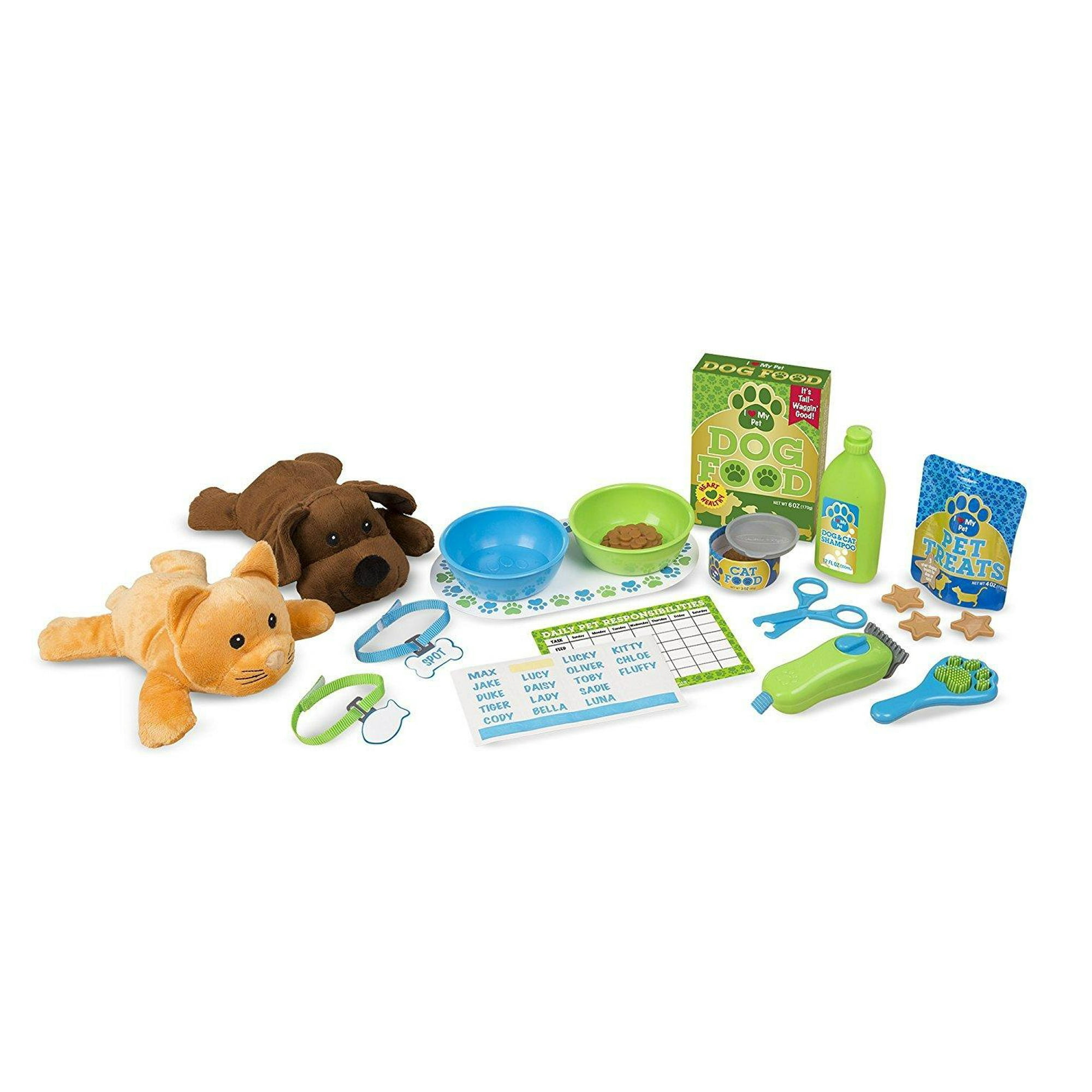 Pet Care Feeding And Grooming Playset Walmart