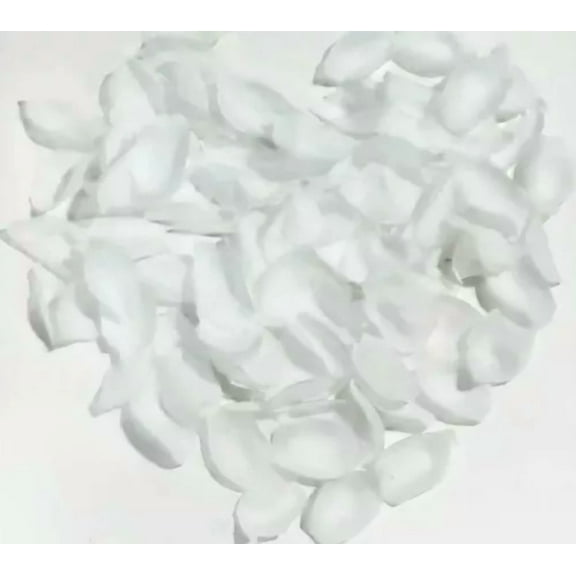 White Silk Rose Petals Wedding Bride Party Confetti Flower Birthday Vase Decor