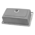 thumbnail image 4 of Ruvati 33 x 22 inch Drop-in Topmount Kitchen Sink 16 Gauge Single Bowl, 4 of 12