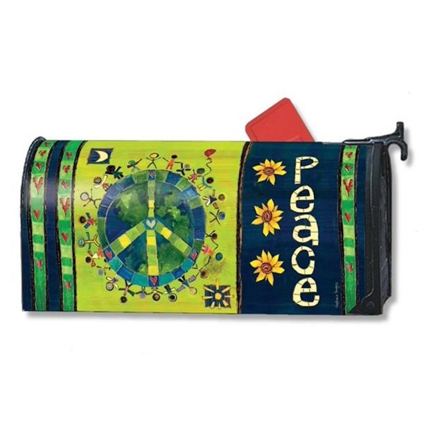 Enter In Peace Mailbox Cover 01119, Part of Works collection of