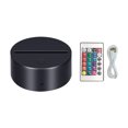 thumbnail image 1 of Unatoiry Mood Lamp Neon Light With 16 Color Change Remote Control Lamp For Bedroom Night Light Room Decor Black base, 1 of 6