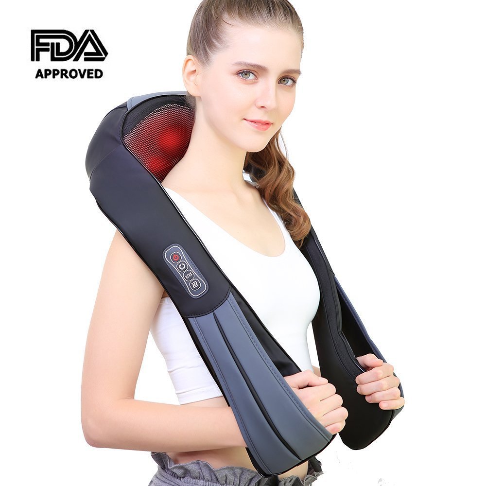 nursal shiatsu neck pillow massager